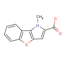 155445-31-1 METHYL1H-BENZO[4,5]FURO[3,2-B]PYRROLE-2-CARBOXYLATE chemical structure