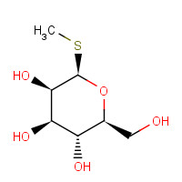155-30-6 METHYLMERCAPTO-D-GALACTOPYRANOSIDE chemical structure