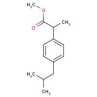 61566-34-5 METHYL 2-(4-ISOBUTYLPHENYL)PROPANOATE chemical structure