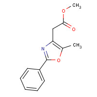 103788-64-3 METHYL 2-(5-METHYL-2-PHENYL-1,3-OXAZOL-4-YL)ACETATE chemical structure