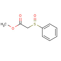14090-83-6 METHYL (PHENYLSULFINYL)ACETATE chemical structure