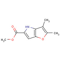 155445-29-7 METHYL2,3-DIMETHYL-4H-FURO-[3,2-B]PYRROLE-5-CARBOXYLATE chemical structure