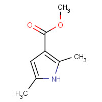 69687-80-5 METHYL 2,5-DIMETHYLPYRROLE-3-CARBOXYLATE chemical structure