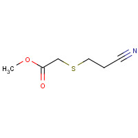 60785-76-4 METHYL 2-[(2-CYANOETHYL)THIO]ACETATE chemical structure