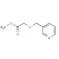 306935-34-2 METHYL 2-[(3-PYRIDYLMETHYL)THIO]ACETATE chemical structure