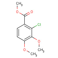 175136-01-3 METHYL 2-CHLORO-3,4-DIMETHOXYBENZOATE chemical structure