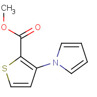 74772-16-0 METHYL 3-(1-PYRROLO)THIOPHENE-2-CARBOXYLATE chemical structure