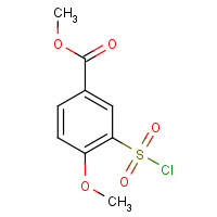 192323-12-9 METHYL 3-(CHLOROSULFONYL)-4-METHOXYBENZOATE chemical structure
