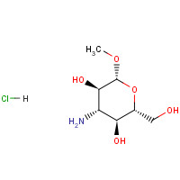 14133-35-8 METHYL 3-AMINO-3-DEOXY-ALPHA-D-MANNOPYRANOSIDE HYDROCHLORIDE chemical structure