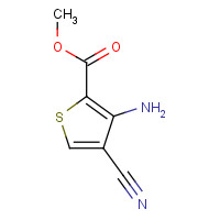 102123-28-4 METHYL 3-AMINO-4-CYANOTHIOPHENE-2-CARBOXYLATE chemical structure
