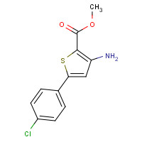 91076-93-6 Methyl 3-amino-5-(4-chlorophenyl)thiophene-2-carboxylate chemical structure