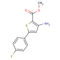 175137-08-3 METHYL 3-AMINO-5-(4-FLUOROPHENYL)THIOPHENE-2-CARBOXYLATE chemical structure