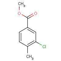 56525-63-4 Methyl 3-chloro-4-methylbenzoate chemical structure