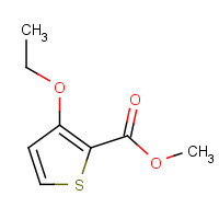 139926-22-0 METHYL 3-ETHOXYTHIOPHENE-2-CARBOXYLATE chemical structure