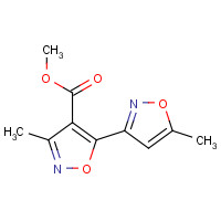 175277-12-0 METHYL 3-METHYL-5-(5-METHYLISOXAZOL-3-YL)ISOXAZOLE-4-CARBOXYLATE chemical structure