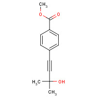 33577-98-9 4-(3-HYDROXY-3-METHYLBUT-1-YNYL)BENZOIC ACID METHYL ESTER chemical structure