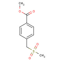 160446-22-0 METHYL 4-(METHANESULFONYLMETHYL)BENZOATE chemical structure