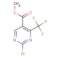 175137-27-6 Methyl 2-chloro-4-(trifluoromethyl)pyrimidine-5-carboxylate chemical structure