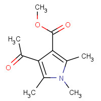 175276-48-9 METHYL 4-ACETYL-1,2,5-TRIMETHYL-1H-PYRROLE-3-CARBOXYLATE chemical structure
