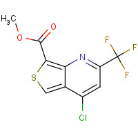 175203-40-4 METHYL 4-CHLORO-6-(TRIFLUOROMETHYL)THIENO[3,4-B]-PYRIDINE-1-CARBOXYLATE chemical structure