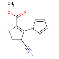 175201-81-7 METHYL 4-CYANO-3-(1H-PYRROL-1-YL)THIOPHENE-2-CARBOXYLATE chemical structure
