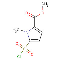 306936-53-8 METHYL 5-(CHLOROSULFONYL)-1-METHYL-1H-PYRROLE-2-CARBOXYLATE chemical structure