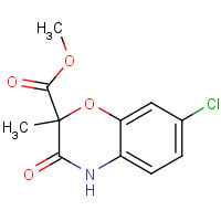 175205-00-2 METHYL 7-CHLORO-2-METHYL-3-OXO-3,4-DIHYDRO-2H-1,4-BENZOXAZINE-2-CARBOXYLATE chemical structure