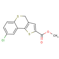 255378-11-1 METHYL 8-CHLORO-4H-BENZO[B]THIENO[2,3-D]THIINE-2-CARBOXYLATE chemical structure