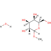 7000-27-3 METHYL BETA-D-GLUCOPYRANOSIDE HEMIHYDRATE chemical structure
