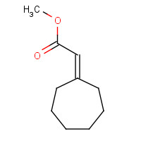 92984-49-1 METHYL CYCLOHEPTYLIDENEACETATE chemical structure