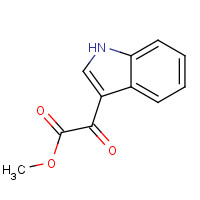 18372-22-0 Methyl indolyl-3-glyoxylate chemical structure
