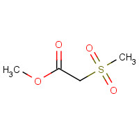 62020-09-1 METHYL METHANESULFONYLACETATE chemical structure
