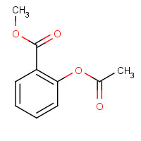 580-02-9 ACETYLSALICYLIC ACID METHYL ESTER chemical structure