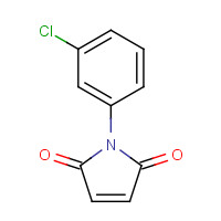 1204-35-9 1-(3-CHLORO-PHENYL)-PYRROLE-2,5-DIONE chemical structure