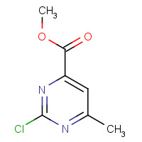 89793-11-3 METHYL 2-CHLORO-6-METHYLPYRIMIDINE-4-CARBOXYLATE chemical structure
