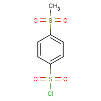 82964-91-8 4-METHYLSULFONYLBENZENESULFONYL CHLORIDE chemical structure