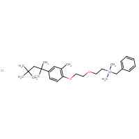 25155-18-4 METHYL BENZETHONIUM CHLORIDE chemical structure