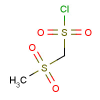 22317-89-1 (METHYLSULFONYL)METHANESULFONYL CHLORIDE chemical structure