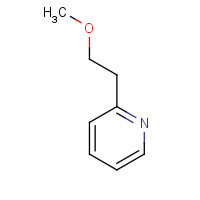 114-91-0 2-(2-METHOXYETHYL)PYRIDINE chemical structure