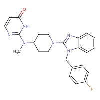 108612-45-9 Mizolastine chemical structure