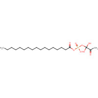 110988-81-3 heptadecanoyl dihydroxyacetone phosphate chemical structure