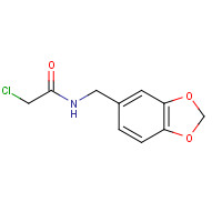 40023-03-8 N-(1,3-BENZODIOXOL-5-YLMETHYL)-2-CHLOROACETAMIDE chemical structure