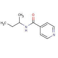 311793-05-2 N-(1-Methylpropyl)-4-pyridinecarboxamide chemical structure