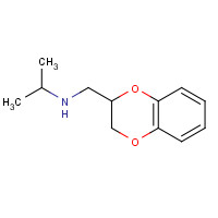 21398-64-1 N-(2,3-DIHYDRO-1,4-BENZODIOXIN-2-YLMETHYL)-N-ISOPROPYL AMINE chemical structure