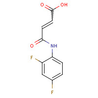 6954-64-9 N-(2,4-DIFLUOROPHENYL)MALEAMIC ACID chemical structure