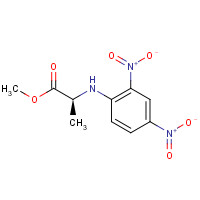 10420-63-0 N-(2,4-DINITROPHENYL)-L-ALANINE METHYL ESTER chemical structure
