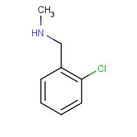 94-64-4 N-(2-CHLOROBENZYL)-N-METHYLAMINE chemical structure
