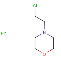 3647-69-6 4-(2-Chloroethyl)morpholine hydrochloride chemical structure