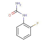 656-31-5 2-FLUOROPHENYLUREA chemical structure