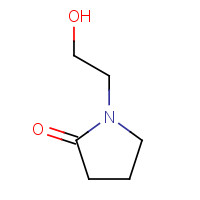 3445-11-2 N-(2-Hydroxyethyl)-2-pyrrolidone chemical structure